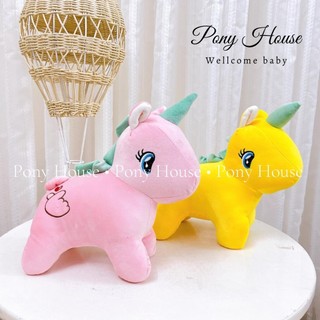 Thú nhồi bông ngựa pony cho bé gấu bông ngộ nghĩnh đáng yêu