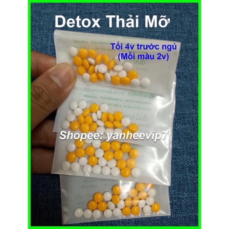 Detox khử mỡ bụng thanh lọc cơ thể (1 tuần 28viên)
