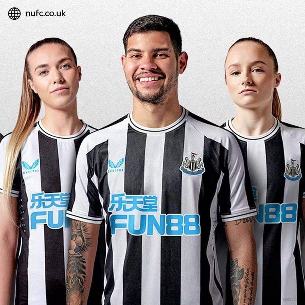 Áo Thun Bóng Đá Cổ Tròn Phiên Bản Thể Thao Nhà Ở Mỹ 2022 / 23 Newcastle