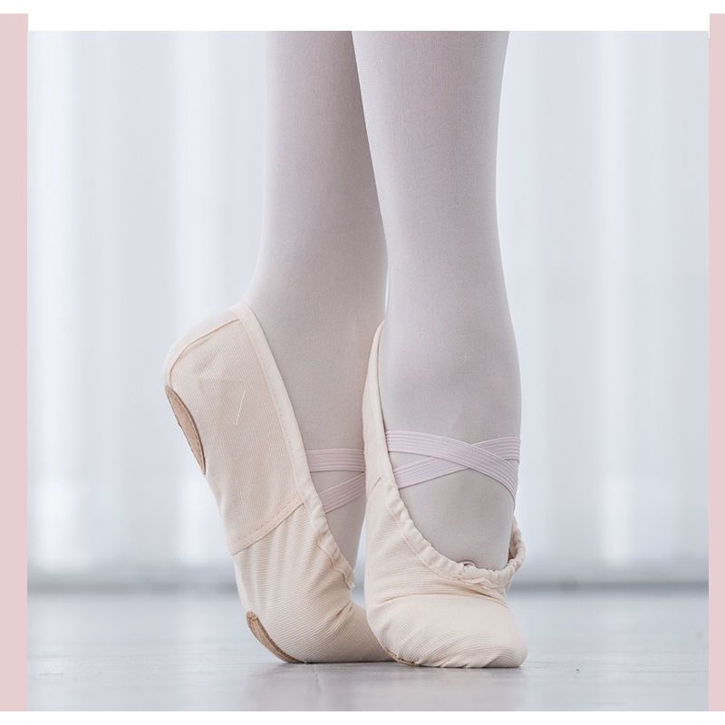 Giày khiêu vũ Giày tập luyện cho người lớn bé trai bé gái đế mềm giày yoga cơ thể ba lê học sinh mới