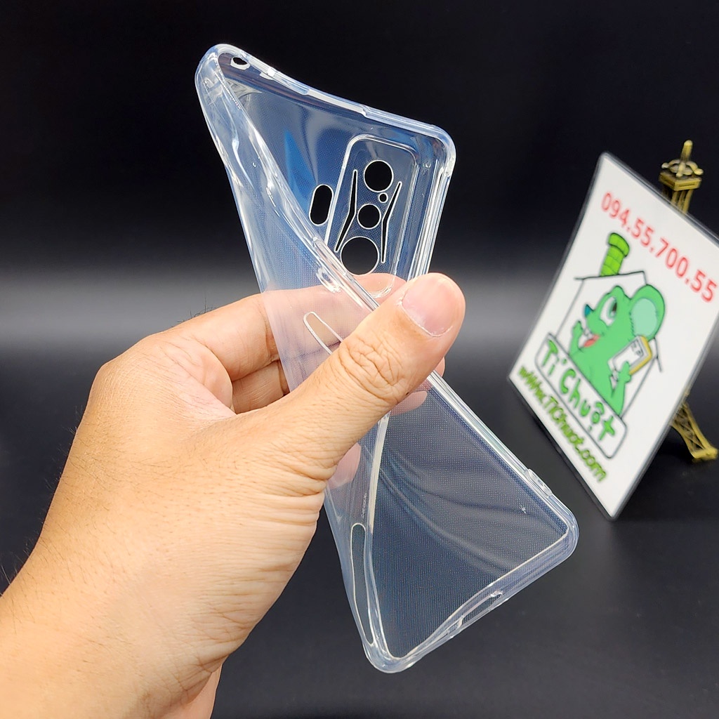 [Chính Hãng GOR-Ảnh Thật] Ốp lưng Xiaomi Redmi K50 GAMING Silicon Dẻo Trong Suốt