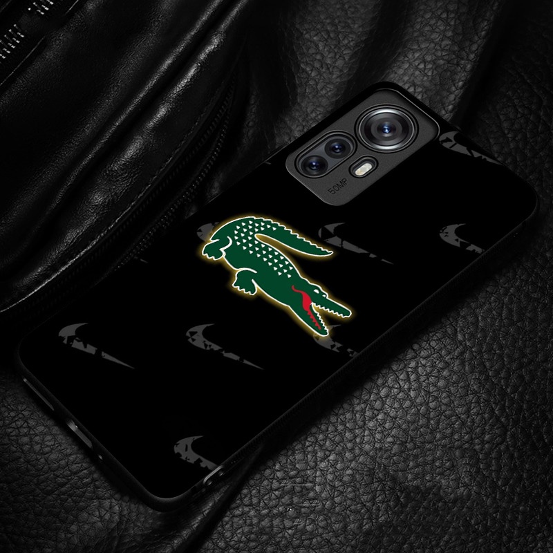 Ốp Điện Thoại Silicon Mềm Hình Logo Lacoste Cho iPhone 14 Plus 13 Mini Pro Max 13mini 13pro 13promax 14 + EDC65