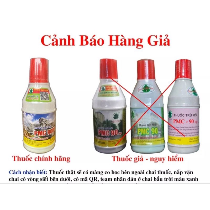 Thuốc diệt mối PMC 90 chính hãng 111 Láng Hạ