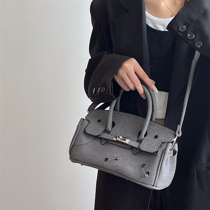 Túi Đeo Chéo denim Phong Cách Nhật Bản Dành Cho Nữ