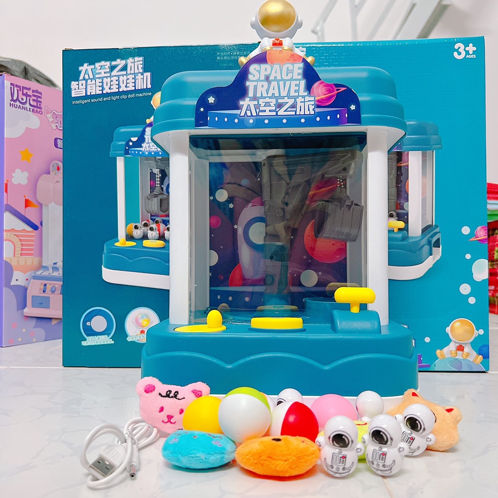 Máy gắp thú mini siêu rẻ, máy gắp thú mini cao 35,5cm cho bé nhựa abs loại 1