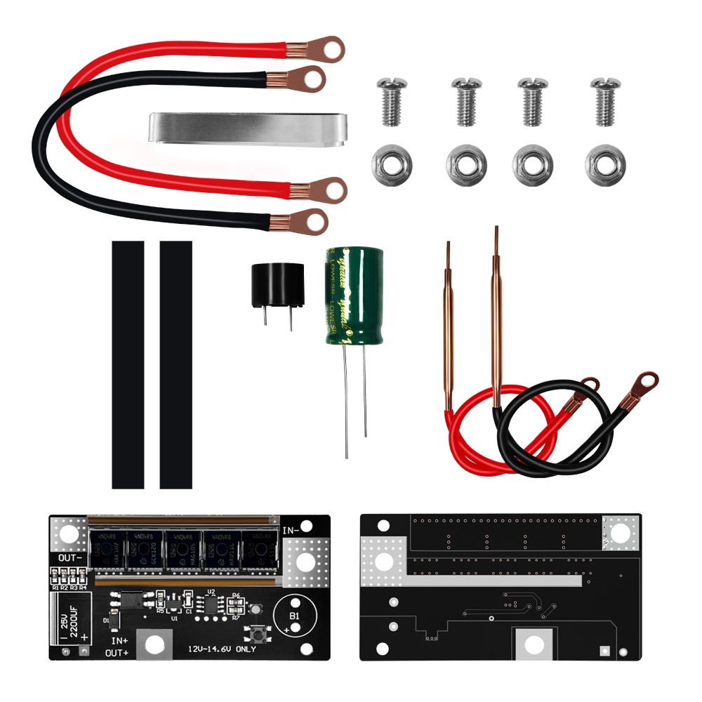 【Việt Nam gửi】TỰ LÀM máy hàn pin di động tại chỗ lưu trữ máy hàn bảng mạch PCB Thiết bị hàn cho 18650 26650 32650 12V