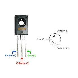 Transistor BD140 / PNP / Linh Kiện Điện Tử