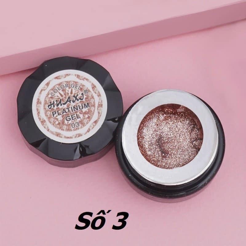 Gel nhũ vẽ viền móng Huaxi siêu sáng