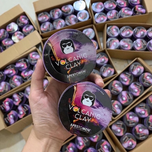 Sáp vuốt tóc VOICANIC CLAY, wax tóc cho nam, chăm sóc tóc giữ nếp tóc, hàng chính hãng