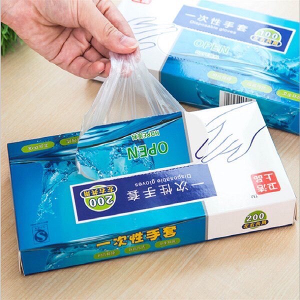 SET 200 GANG TAY NILON dùng 1 lần
