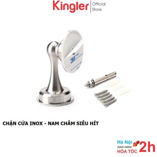 Chặn Cửa Nam Châm Siêu Hít Chống Va Đập, Nhiều Màu, Không Cần Khoan Đục, Sử Dụng Miếng Dán 3M Chắc Chắn - Kingler 1300