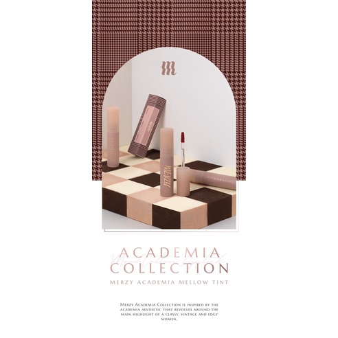 Son Kem Siêu Lì, Lâu Trôi, Lên Màu Chuẩn Merzy Academia Mellow Tint