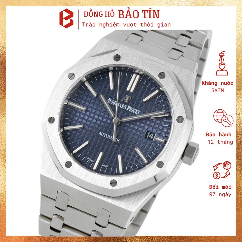 Đồng Hồ CƠ Nam AP Audermars Piguet AUTOMATIC Miyota Nhật, Chống Nước Tốt, Chuẩn Auth, Kính Saphia