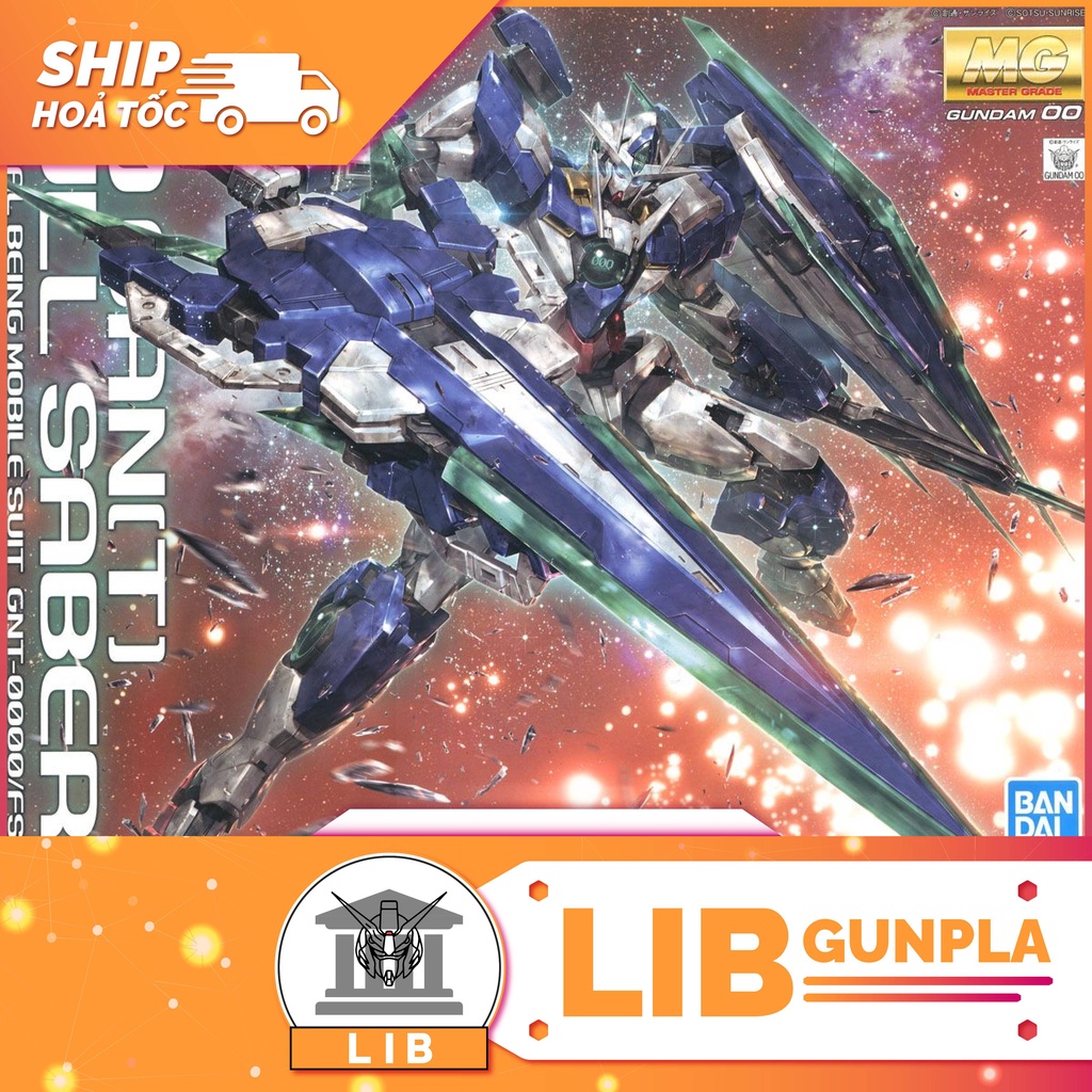 Mô hình lắp ráp Bandai Gundam MG 1/100 QanT Full Saber