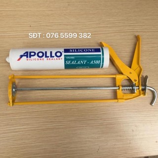 Keo silicon Apolo A500 + đồ bắn keo