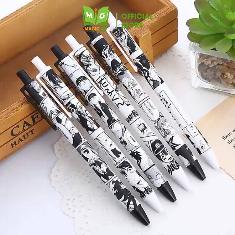 Bút Bi Nước Cute Mực Gel Đen Bấm MAGIC Ngòi 0.5mm Anime Hanako-Ku, Văn Phòng Phẩm, Đồ Dùng Học Tập Dễ Thương Giá Rẻ BM12