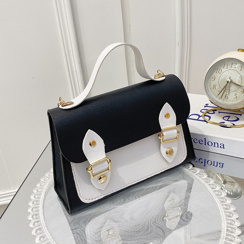 Túi Xách Đeo Vai Hình Vuông Cỡ Nhỏ Đính Kim Tuyến Lấp Lánh Thiết Kế Đơn Giản Thời Trang Cho Nữ