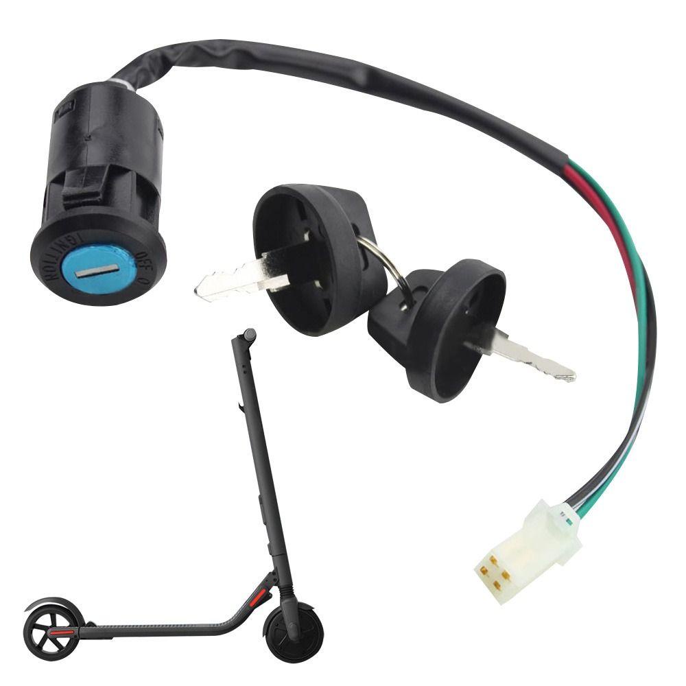 Công Tắc Đánh Lửa 4 Dây Chống Thấm Nước Kèm Vỏ Bảo Vệ Dành Cho Xe Mô