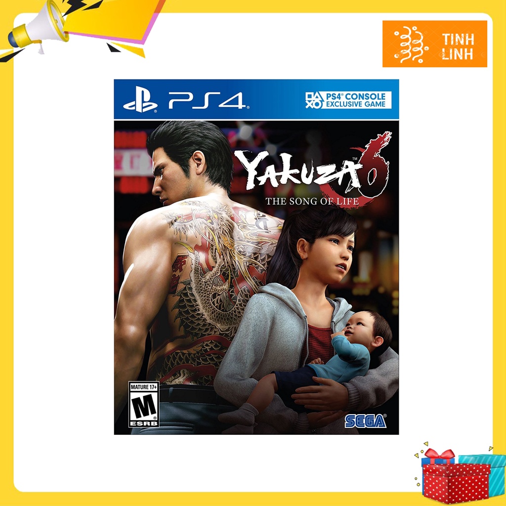 Đĩa Game PS4 Yakuza 6: The Song of Life