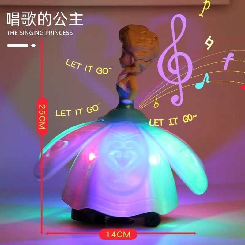 CÔNG CHÚA ELSA - phát nhạc, có đèn, xoay 360 độ