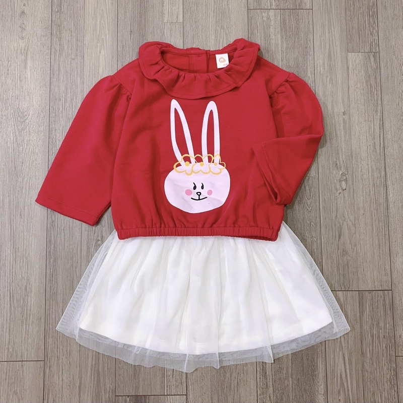 HQ- Sét váy áo thỏ dư size 90-140