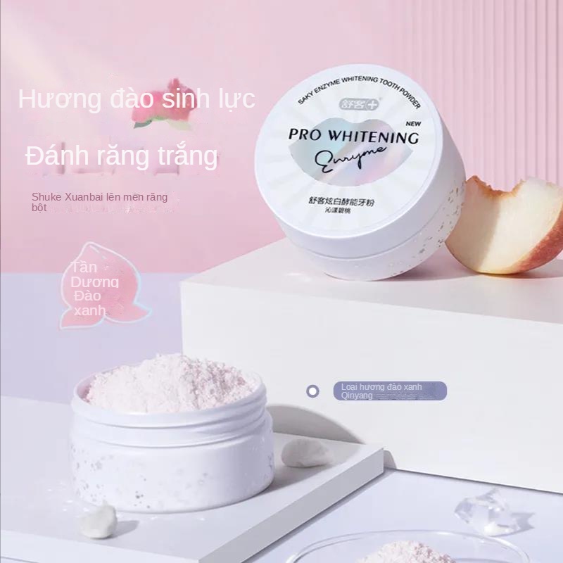 Bột Tẩy Vết Răng Làm Trắng Răng Loại Bỏ Vết Bẩn Răng Khói Trà Loại Bỏ Mùi Hôi Thoáng Khí Shuke