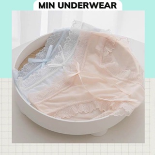 Quần Lót Nữ Ren Nơ Dài Sexy - Quyến Rủ - Gợi Cảm Min Underwear 235135