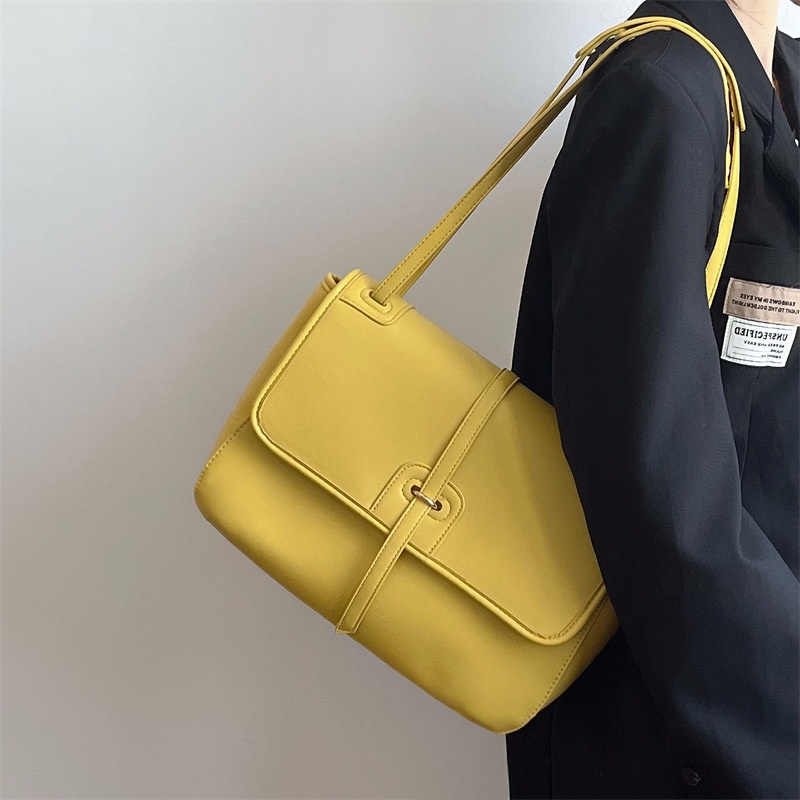 Túi Xách Da Mềm Sức Chứa Lớn Phong Cách retro Thời Trang Nữ