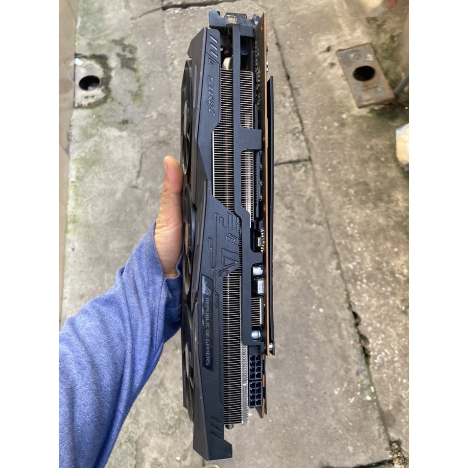 VGA ASUS RX 5700XT Rog Strix XT 8GD6 Fullbox Gaming card đồ họa màn hình máy tính AMD pc chơi game