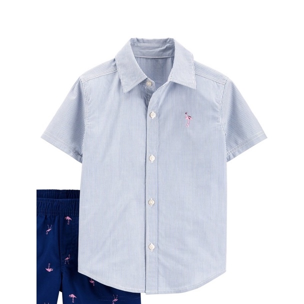 Somi bé trai Carter tay ngắn bé gái bé trai used