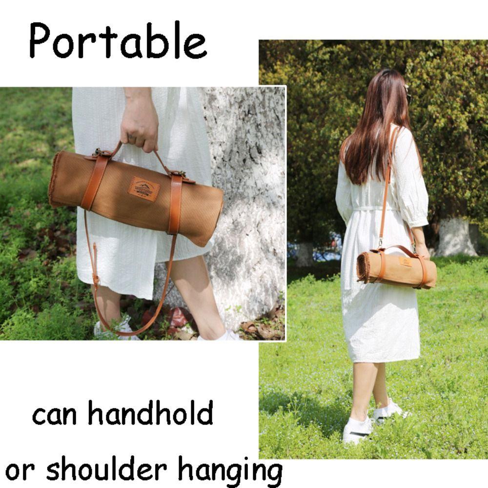 1 Thảm Cotton Chất Lượng Cao Màu Sắc Đơn Giản Dùng Khi Đi Dã Ngoại