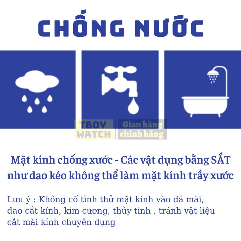 Đồng hồ nam chính hãng dây da POEDAGAR 6198 sang trọng cao cấp đeo tay dành cho nam giới