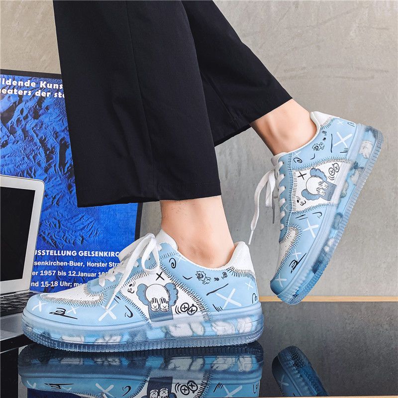 Giày Thể Thao Canvas Air Force No. Phong Cách Mới Cao Cấp Cho Nam 1 Giày Trắng Nhỏ Hợp Thời Trang