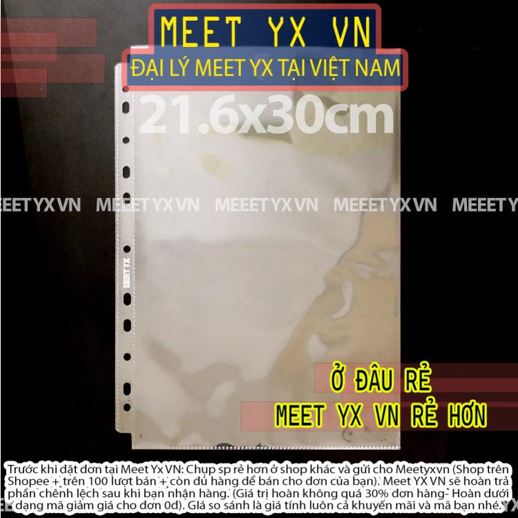 SHEET MEET YX 1 Ô LỚN ĐỰNG POSTER A4 CHO BÌA A4 (11 LỖ)