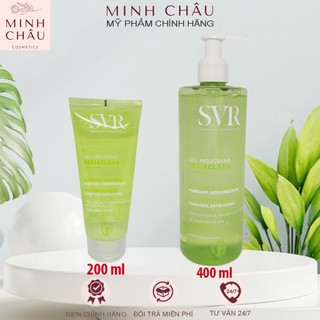 Gel rửa mặt SVR Sebiaclear Gel Moussant không có xà phòng 55/200/400 ml