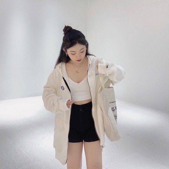 Áo Hoodie Zip Twenti Basic Năng Động Nỉ Bông Form Đẹp - Local Brand