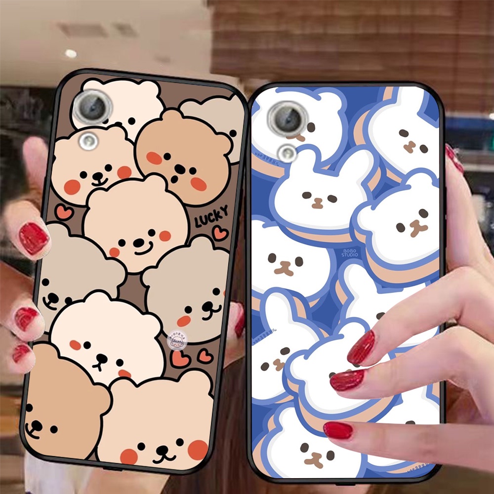 Ốp lưng điện thoại huawei y6ii nhiều gấu , lợn , cá mập vui nhộn