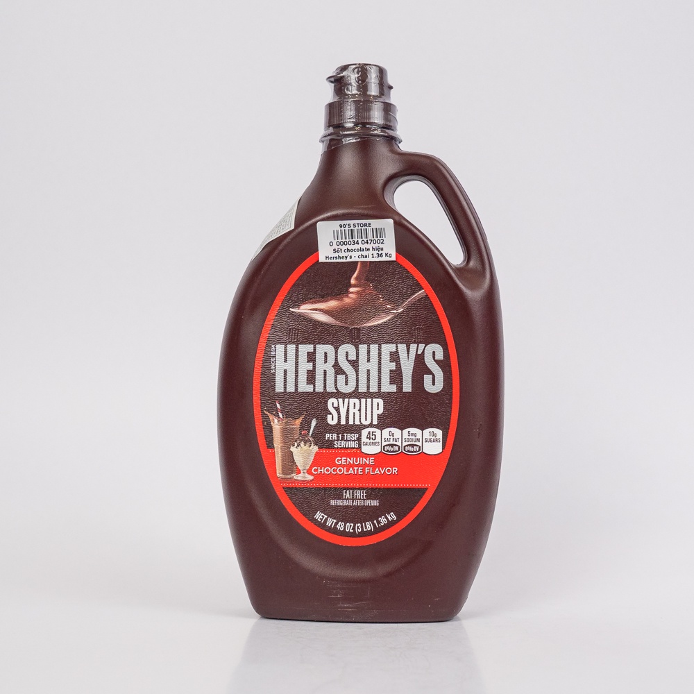 Sốt topping chocolate Hershey's 1.36 Kg
