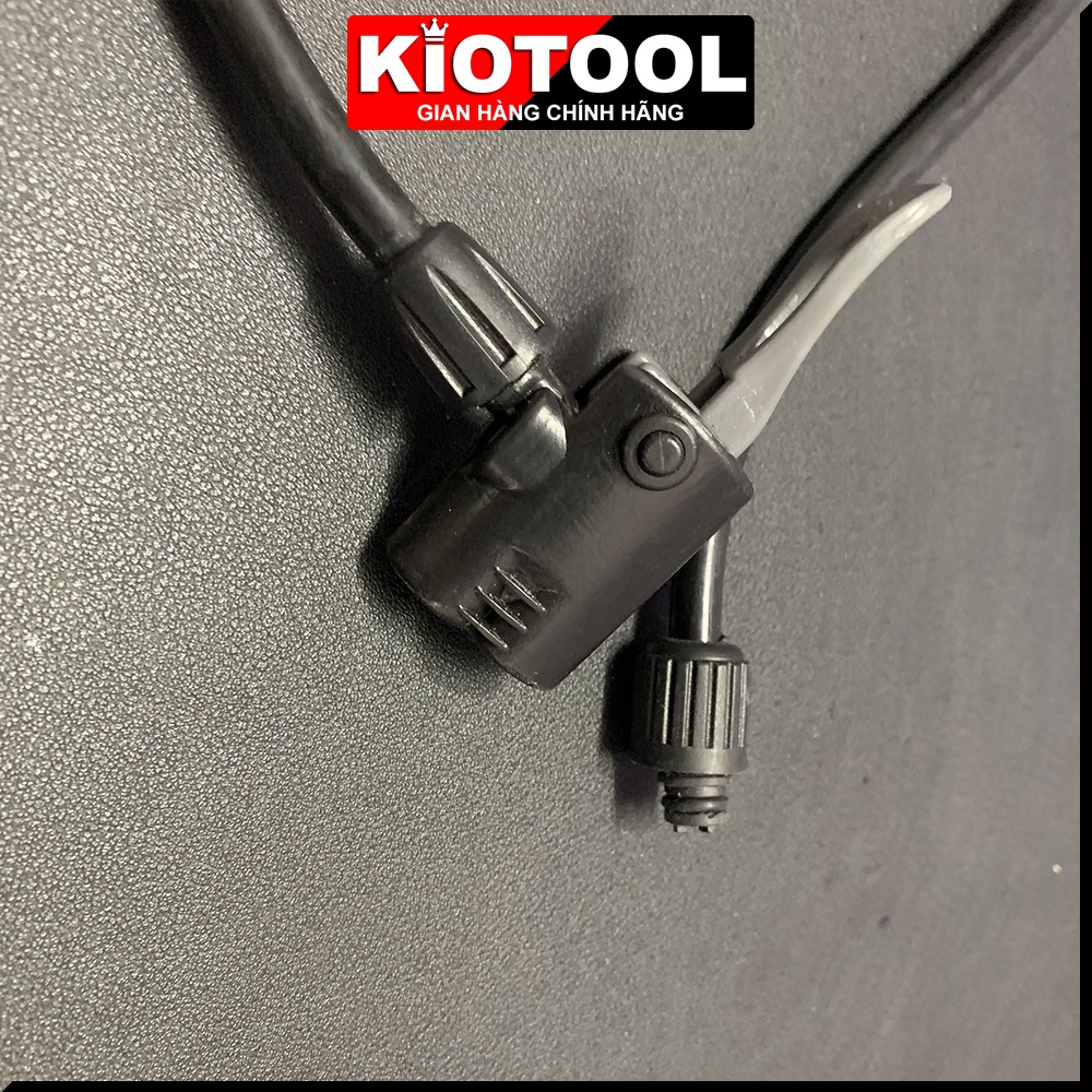 Đầu vòi bơm xe đạp xe máy CHỈ DÙNG CHO BƠM ĐẠP CHÂN 1 ống và 2 ống Kiotool màu ngẫu nhiên,