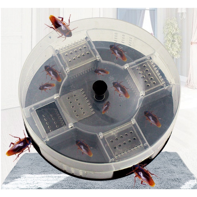 Hộp Bẫy Gián Thông Minh Ko Hóa Chất, 1 Lần Có Thể Bắt Được Nhiều Con
