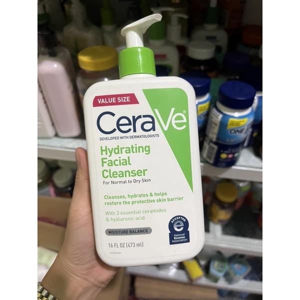 Sửa mặt Cerave Hydrating Facial Cleanser  473ml