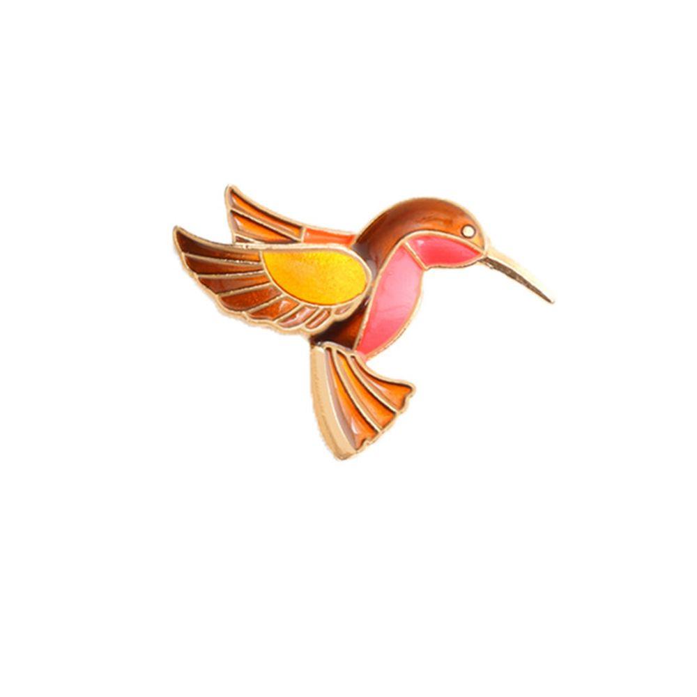 Trâm Cài Áo Trang Trí Hình Thú Hoạt Hình Tráng Men Màu Ngà Cổ Điển