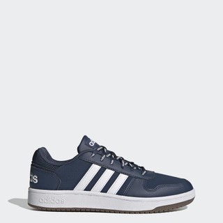 Giày adidas basketball nam hoops 2.0 shoes màu xanh dương fy8631