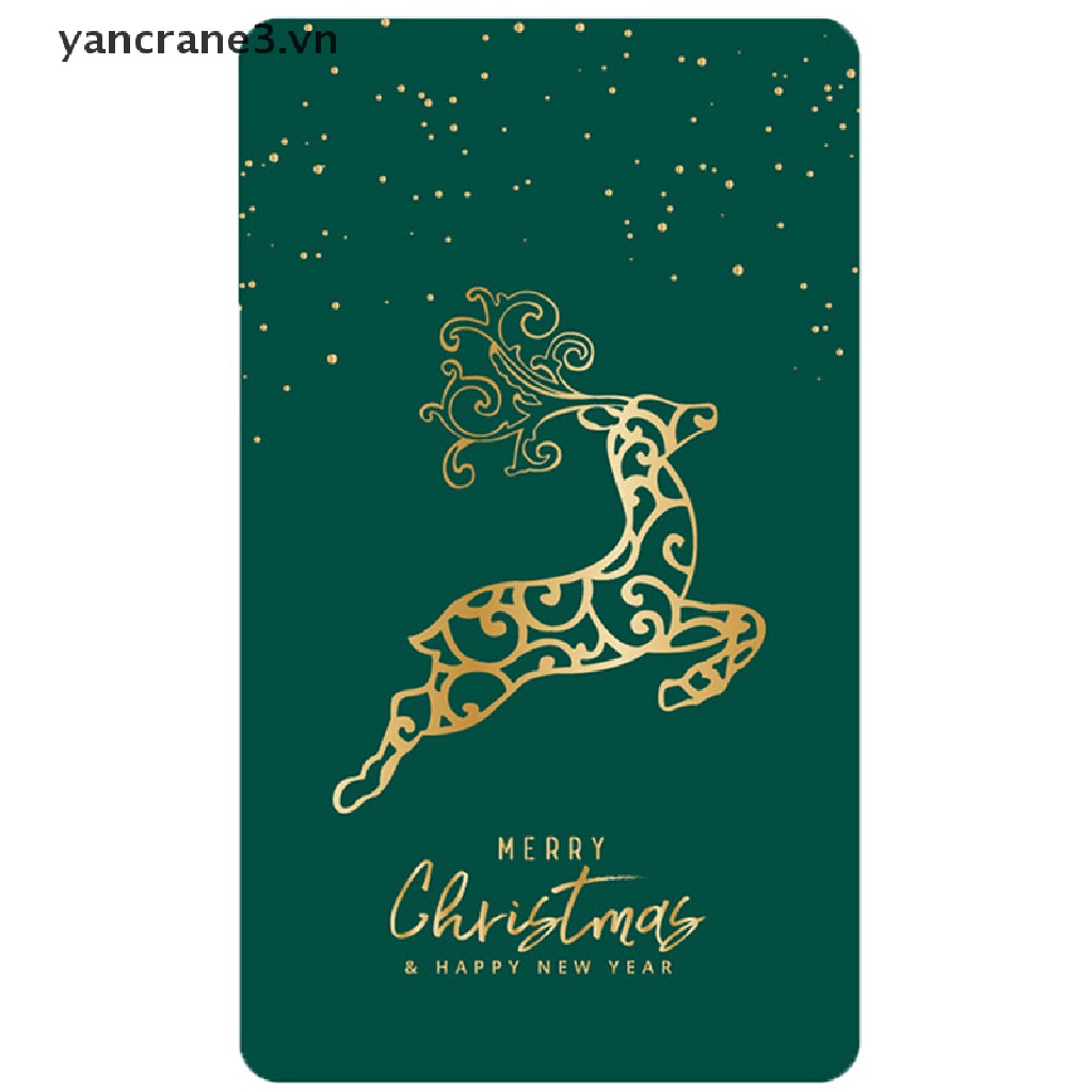 Bộ 4 Thiệp Giáng Sinh Handmade 3.vn Làm Quà Tặng Xinh Xắn