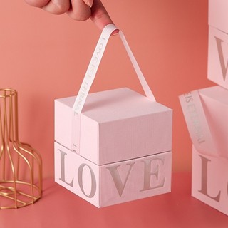 Hộp quà tặng dễ thương, hộp quà tặng xách chữ love, hộp quà tặng ngày 20/11, hộp quà valentine, hộp quà tặng bạn gái
