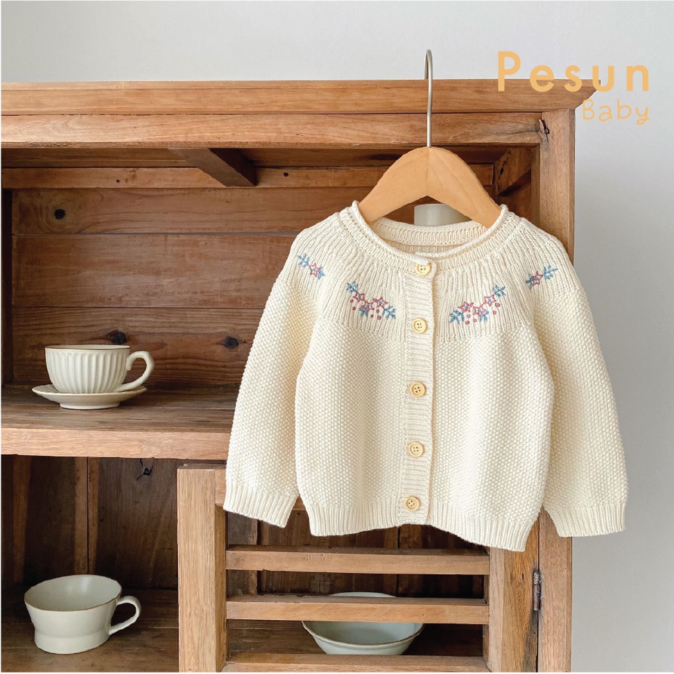 Áo Khoác Len Thu Đông Cho Bé 0-3 Tuổi