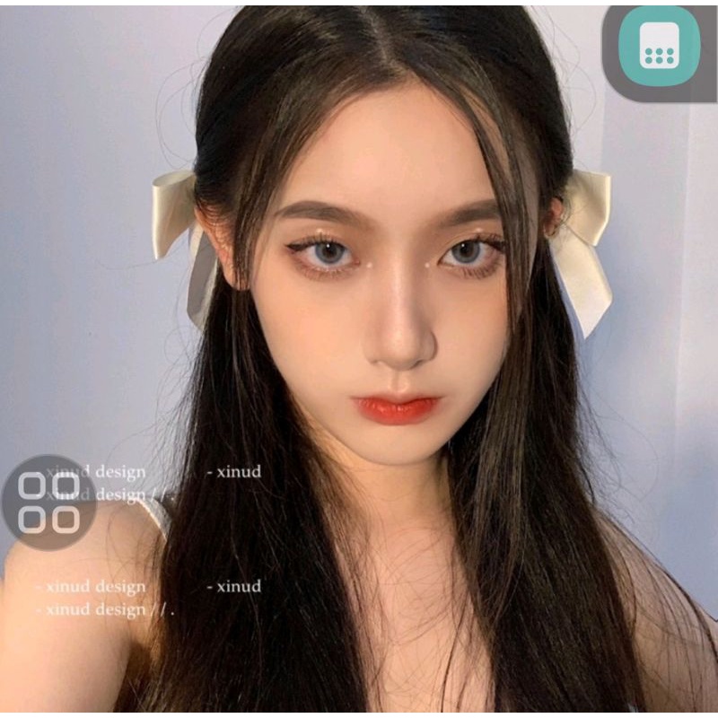 Kẹp nơ đính Charm hàn quốc hình HÌNH VÀ VIDEO SHOP TỰ CHỤP 100%