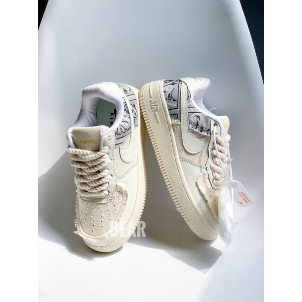 Giày sneaker dây thừng nam nữ Hàng full Box , full bill . Bear.sneaker Bear sneaker