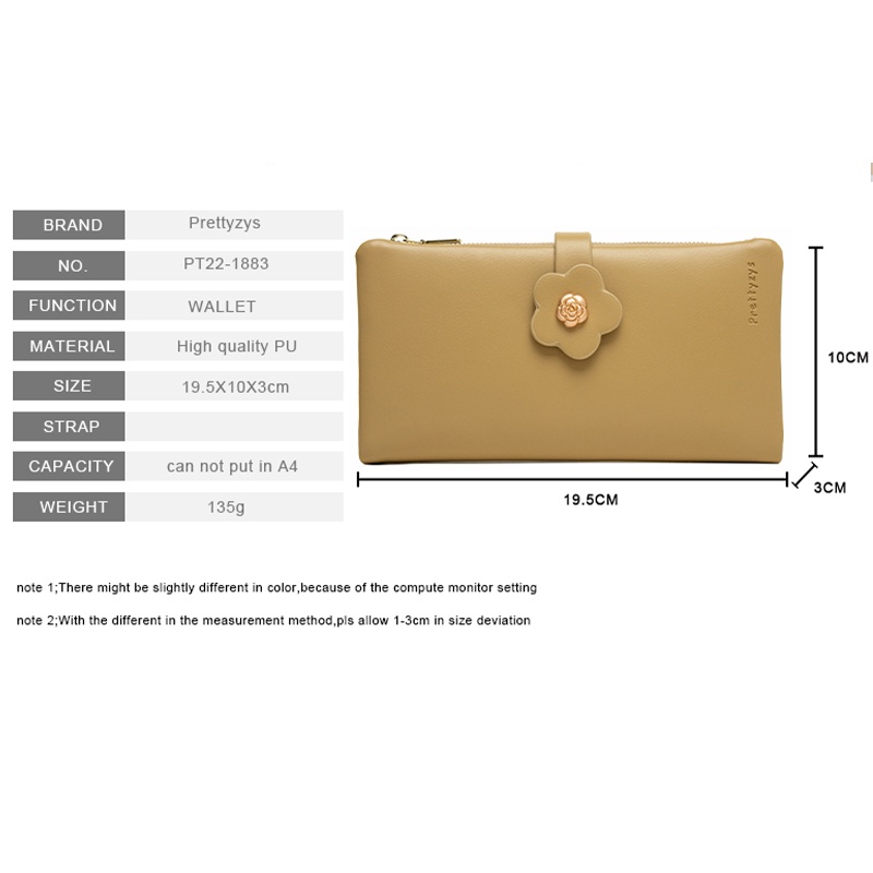 Ví Nữ Dài Gập Đôi Thời Trang Thanh Lịch