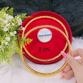  Kiềng cưới chạm rồng phụng mạ vàng 24 cao cấp mẫu mới về   kiềng nhỏ 2 chỉ có tặng kèm hộp nhung đỏ đựng cao cấp   